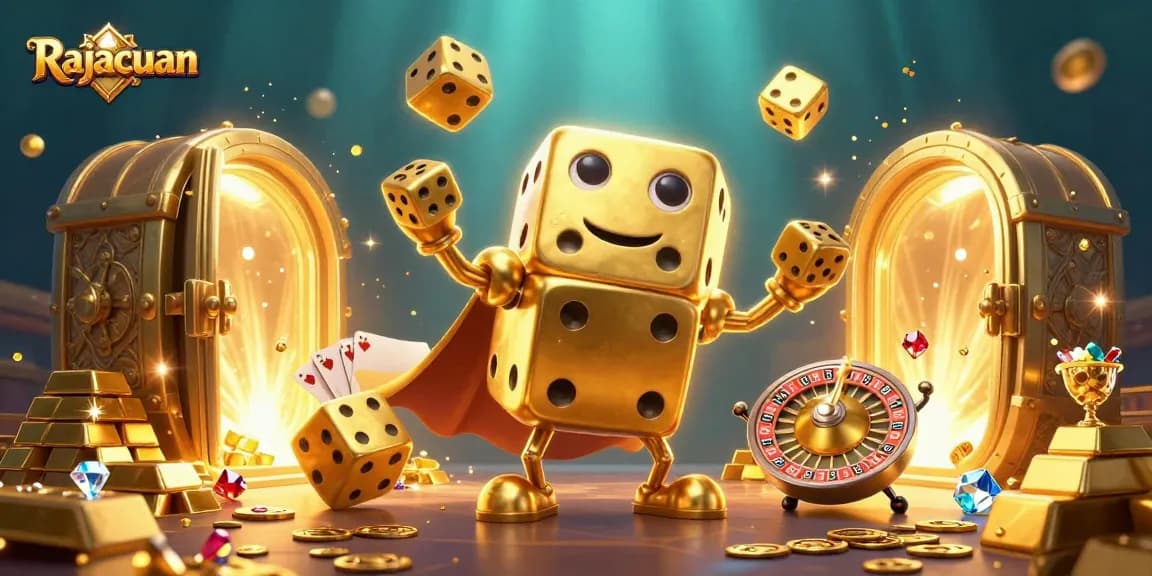 Raih kemenangan bermain di Rajacuan dengan ilustrasi kasino 3D penuh detail