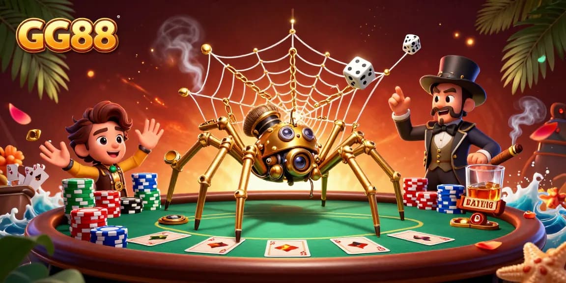 Win big at GG88 with stunning steampunk casino adventures featuring poker and dice!