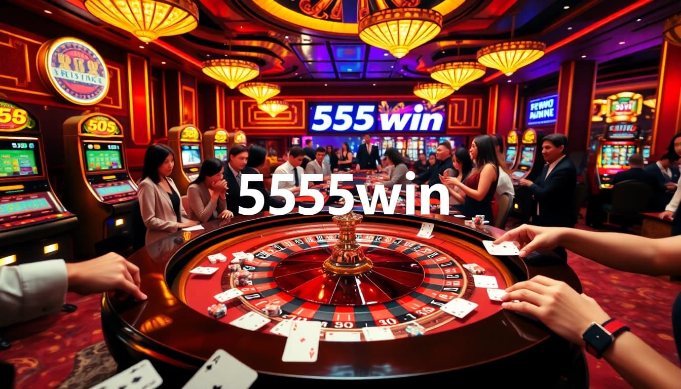 Experience the thrill of 555win with exciting casino games and vibrant betting atmospheres.