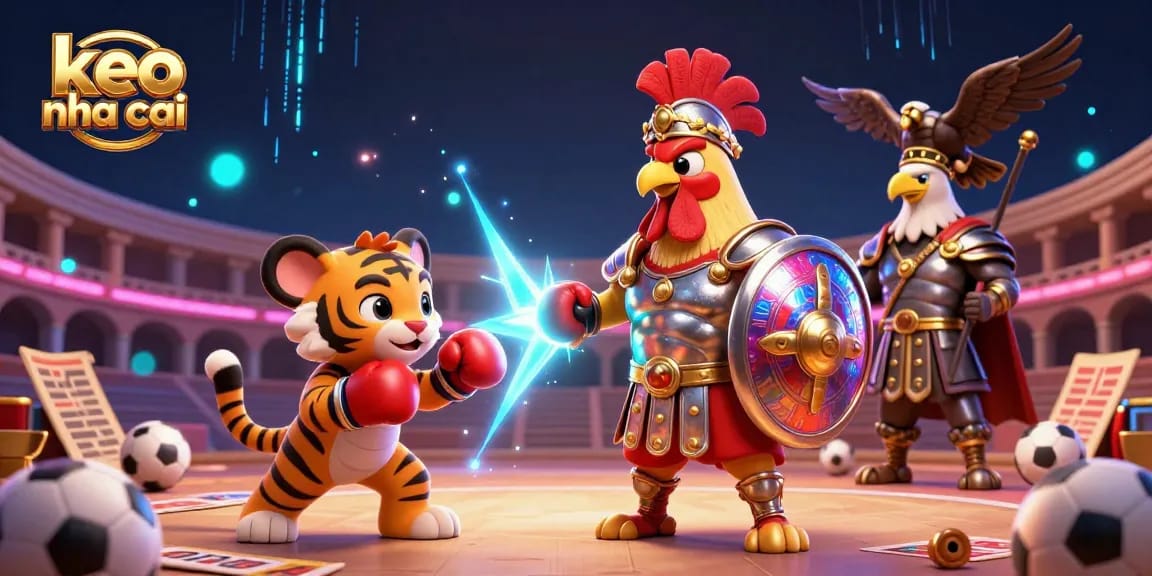 Engage in thrilling actions with keo nha cai sports betting elements and vibrant 3D characters