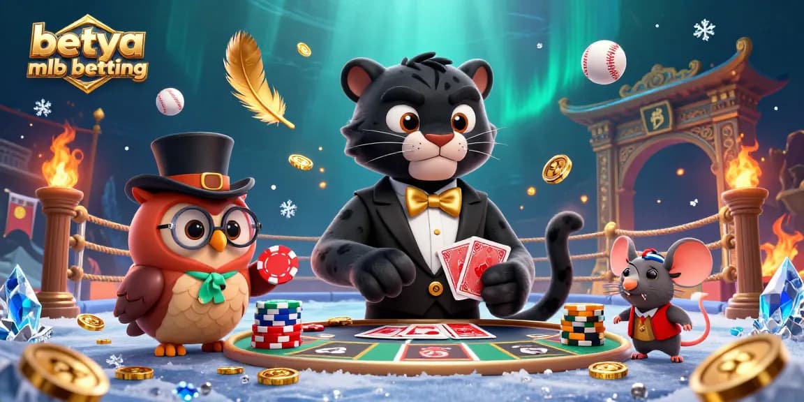 Engage in betya mlb betting with a stylish panther dealer and dynamic sports elements.