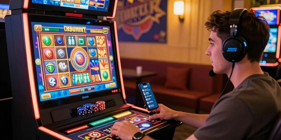 Pengalaman bermain slot online di Super59 dengan antarmuka menarik dan suasana ceria.