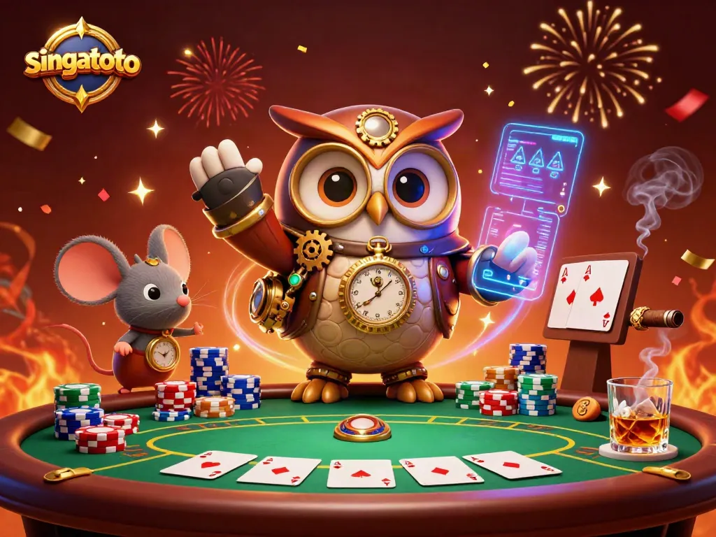 Experience thrilling gameplay at singatoto with animated casino elements and vibrant visuals.