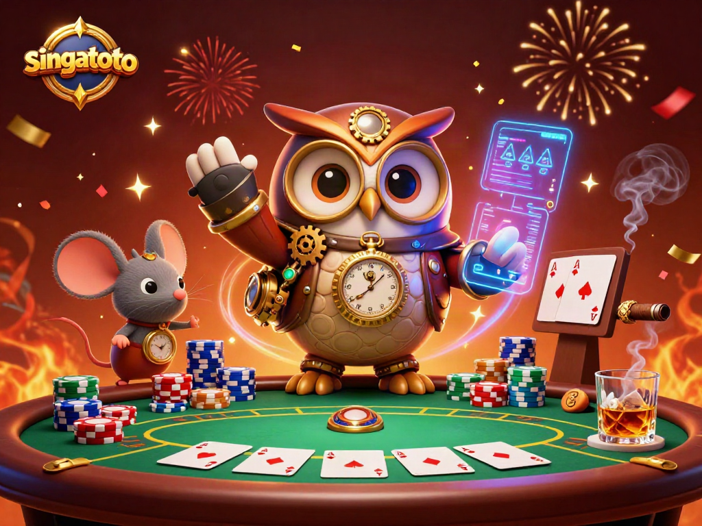 Experience thrilling gameplay at singatoto with animated casino elements and vibrant visuals.