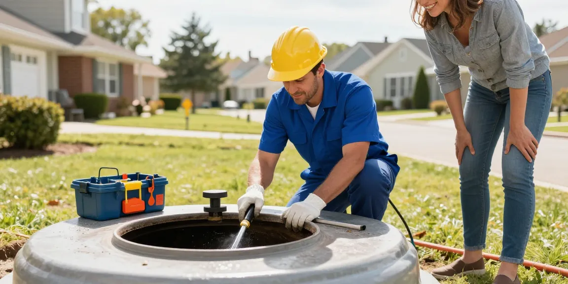 Expert septic cleaning service by licensed professional for trusted local community.