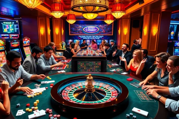 Experience the thrill at Marvelbet.site with exciting casino games at vibrant tables.