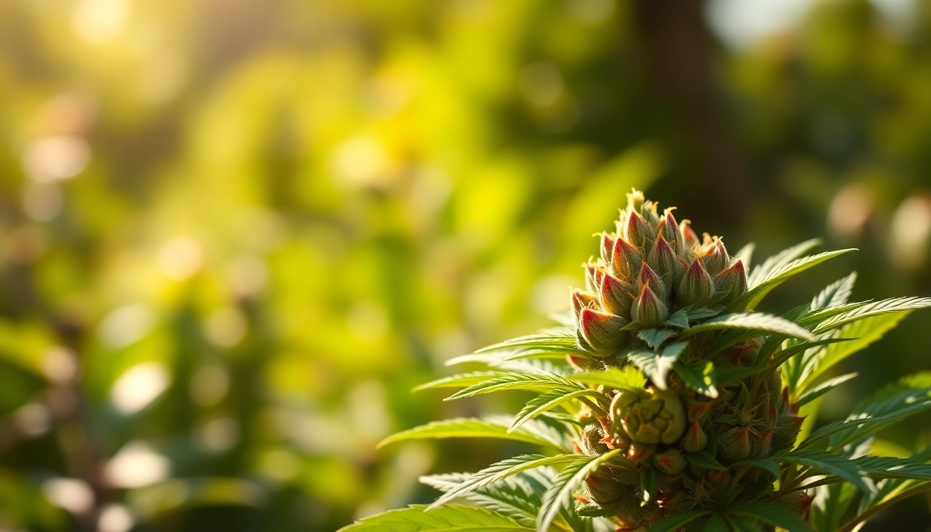 Capture of Mental Wellness CBD buds surrounded by nature, showcasing their vibrant features and relaxing ambiance.