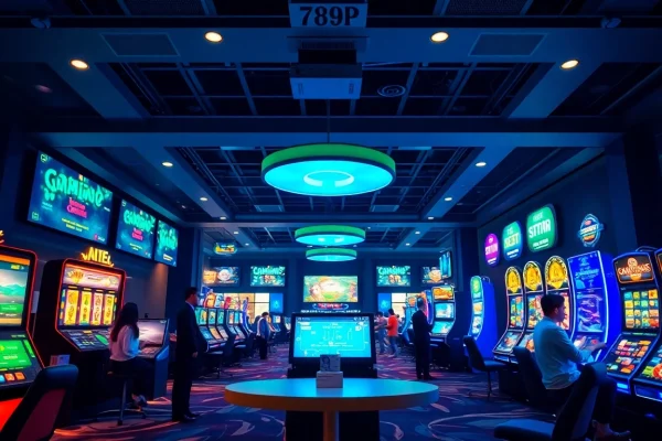 Engaging online gaming experience at https://789p.direct/ with diverse players enjoying sports betting and casino games.