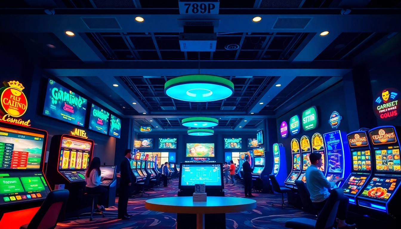 Engaging online gaming experience at https://789p.direct/ with diverse players enjoying sports betting and casino games.