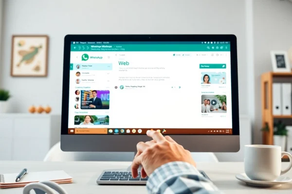 WhatsApp 网页版 功能在快连官网展示，提供无缝消息传递与视频通话。
