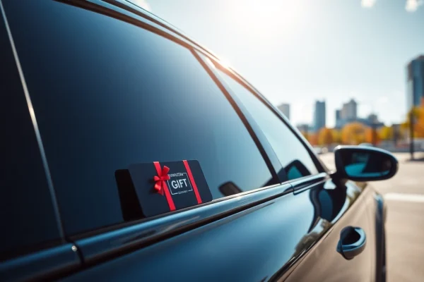 Redeem your window tint gift card for a stylish car upgrade with premium window tint.