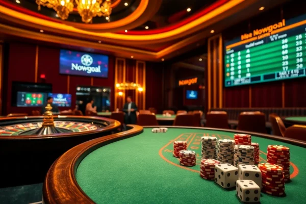 Nowgoal excels in providing an exciting casino experience with real-time betting and vibrant gameplay.